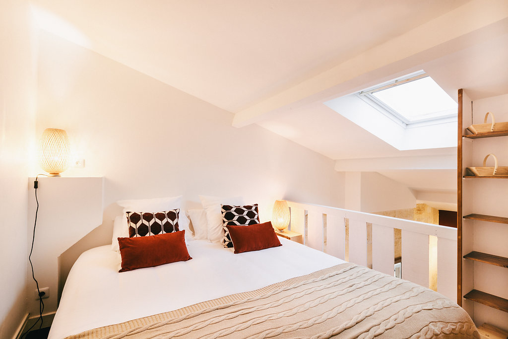 Location chambre duplex avec vue sur jardin proche de Bordeaux