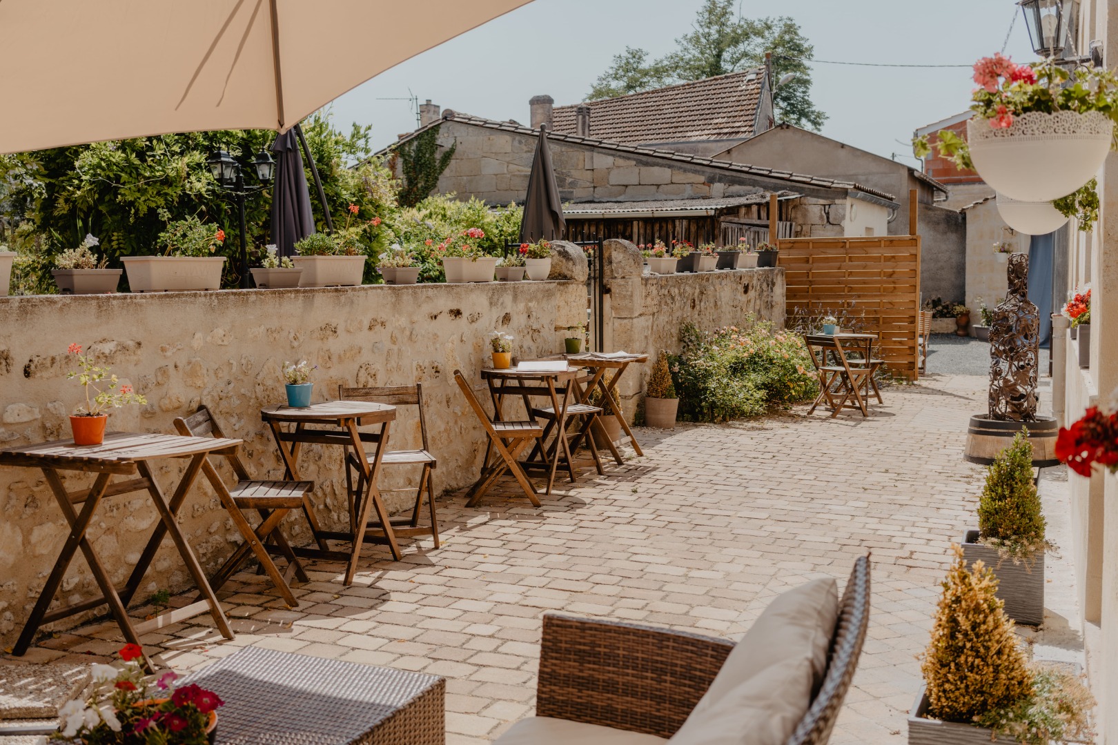 Maison d&rsquo;hôte de charme avec jardin proche de Bordeaux